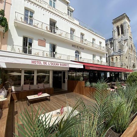 Hotel De L'Ocean Biarritz Exterior foto