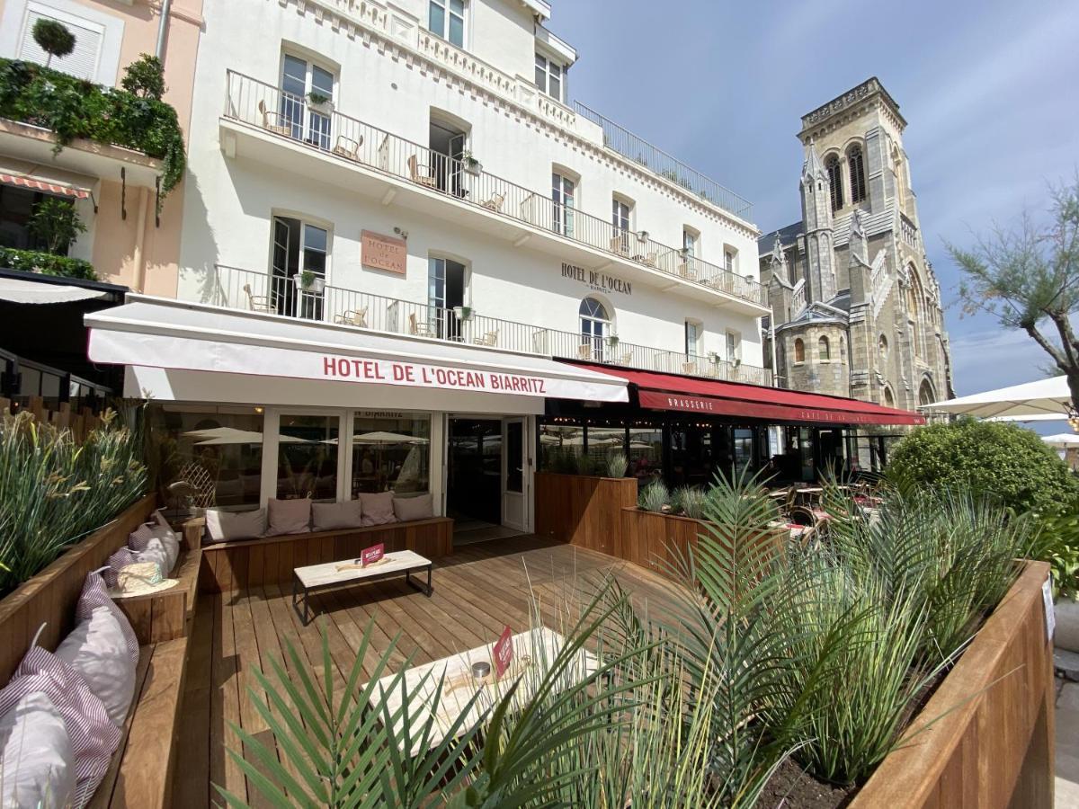Hotel De L'Ocean Biarritz Exterior foto
