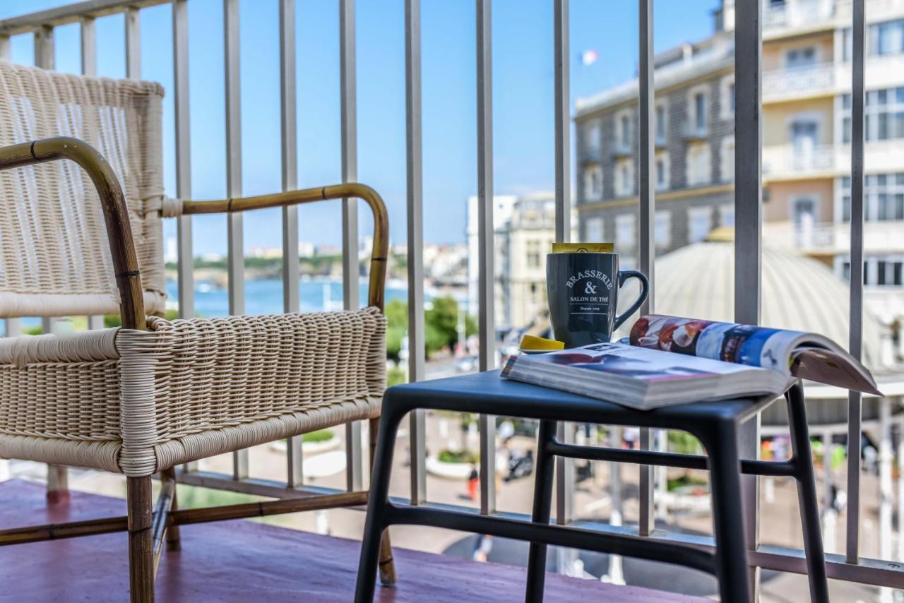 Hotel De L'Ocean Biarritz Exterior foto