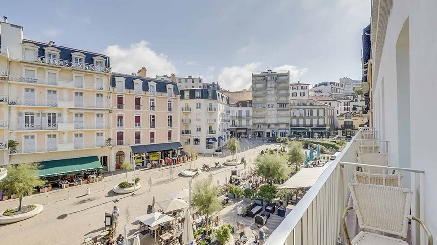 Hotel De L'Ocean Biarritz Exterior foto